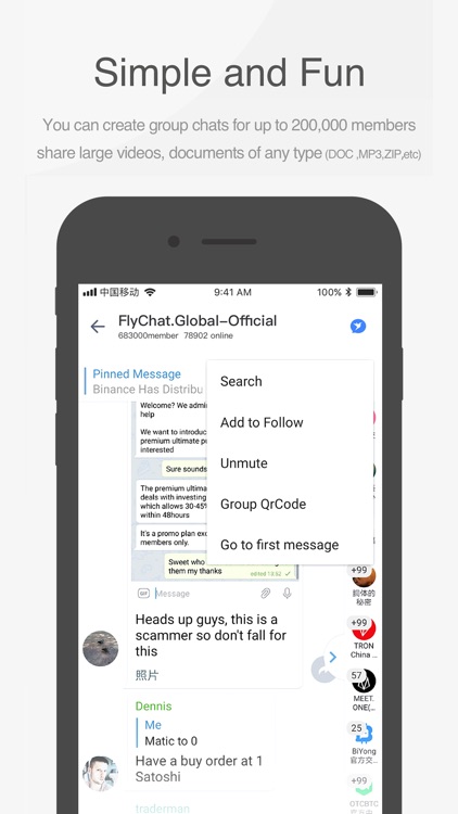 FlyChat - Private Messenger screenshot-4