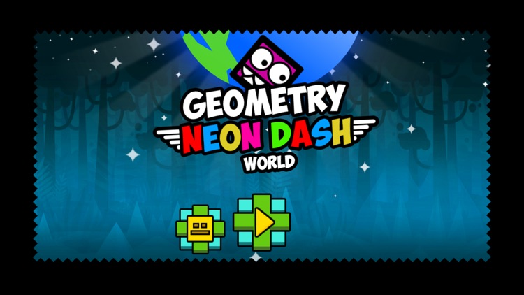 GEOMETRY NEON DASH WORLD