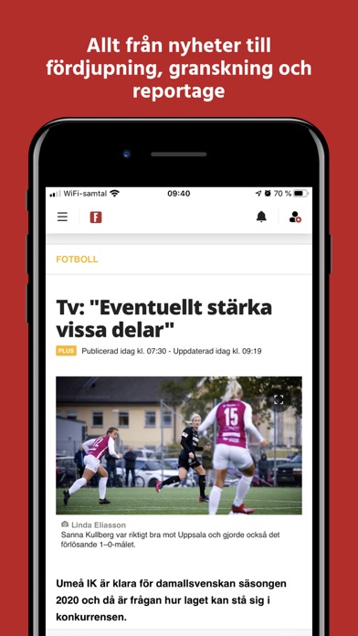 Folkbladet Västerbotten screenshot 2