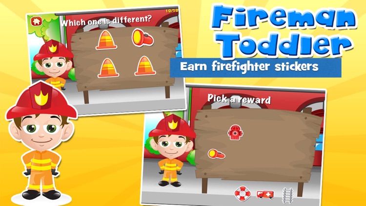 Fireman Toddler Games screenshot-3