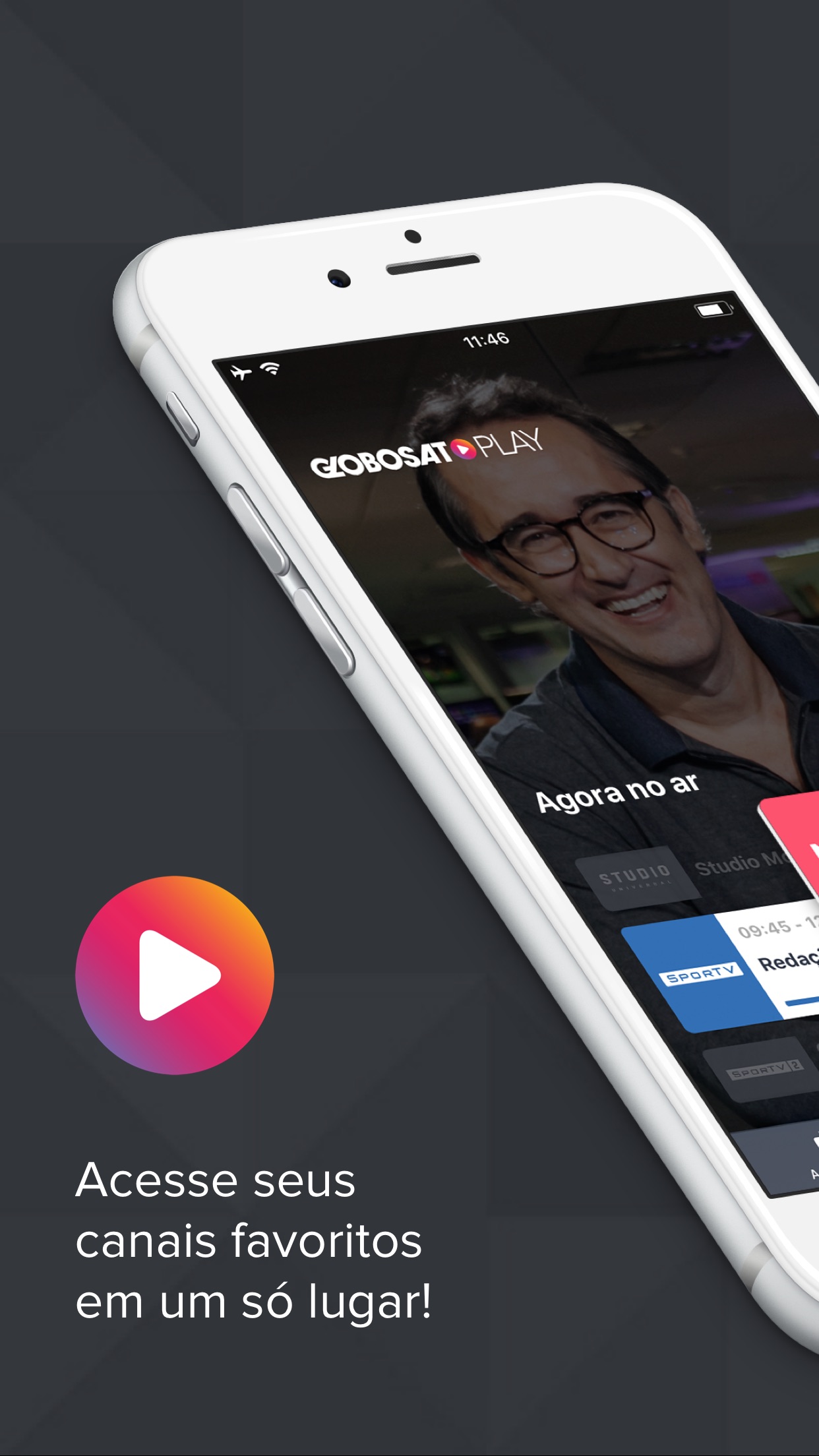 Screenshot do app Globosat Play