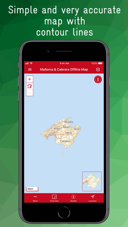 Mallorca & Cabrera Offline Map