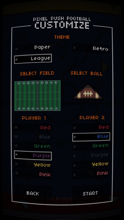 Pixel Push Football screenshot-5