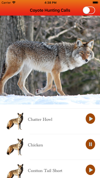 Coyote Hunting Calls Full screenshot 2