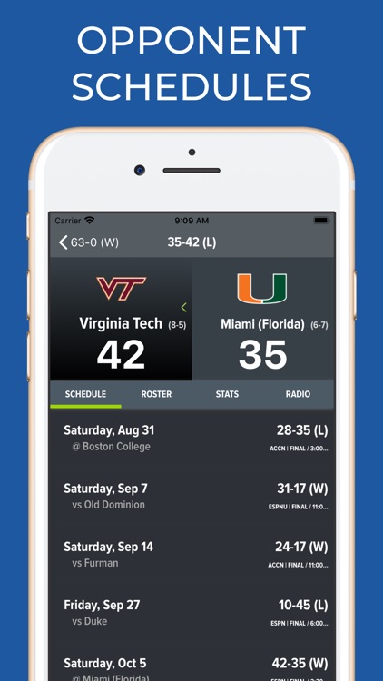 Miami Hurricanes Football screenshot-7