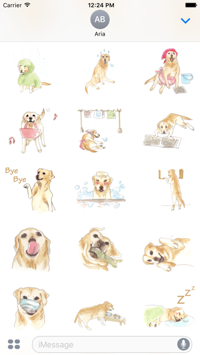 Watercolor Labrador Retriever screenshot 3