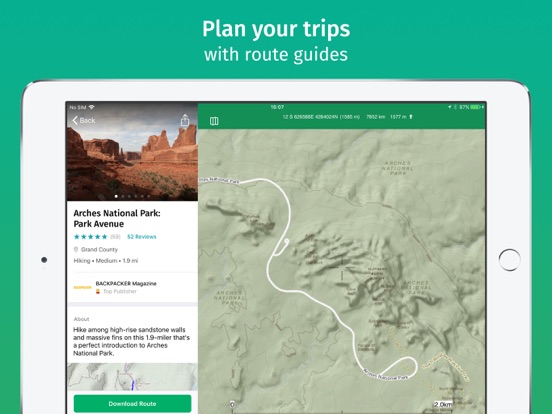 ViewRanger Outdoors GPS - Topo Maps, Trail Navigation and Route Tracker screenshot