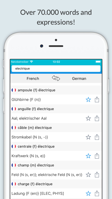 How to cancel & delete Dictionary: German-French from iphone & ipad 3