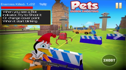 How to cancel & delete Pets Sniper Shooting Pixel Gun from iphone & ipad 4