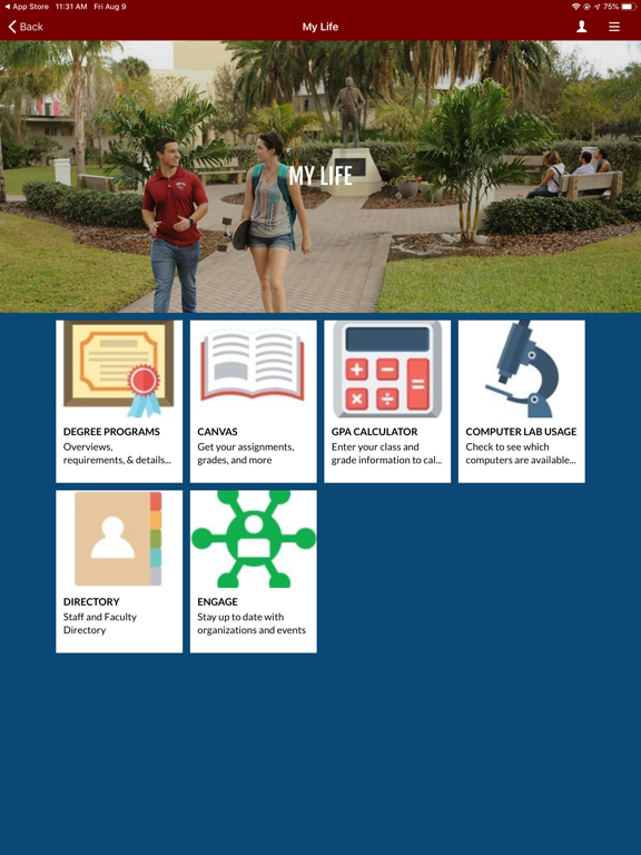 Screenshot #6 pour Florida Tech Mobile