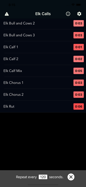 Elk Calls & Hunting Sounds(圖2)-速報App