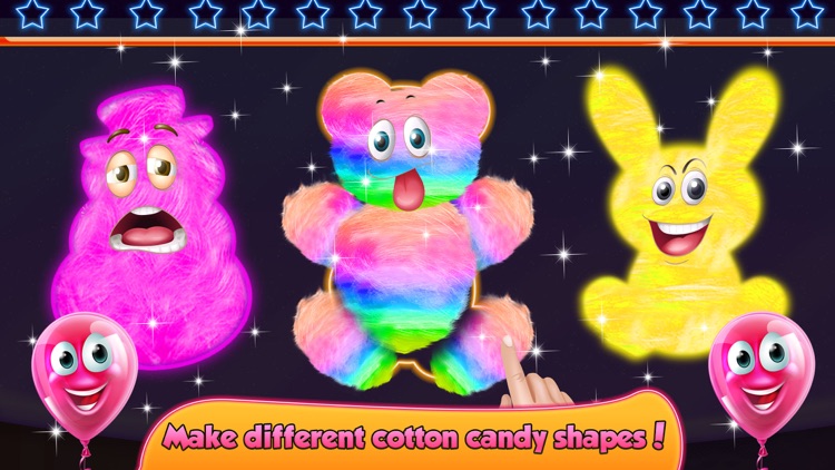 Glowing Cotton Candy Maker screenshot-3