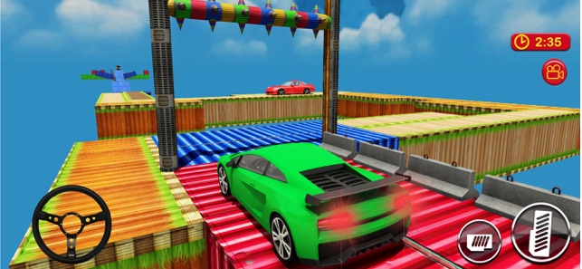 Car Driving on Sky Tracks(圖2)-速報App