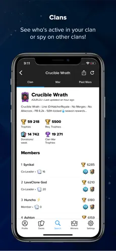 Captura 4 Stats Royale for Clash Royale iphone