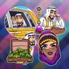 mourad sebaaoui - ستكرات و ملصقات سعودية  كيوت  artwork