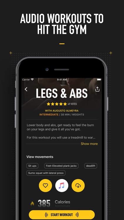 InstaFit Gym: Audio workouts screenshot-3