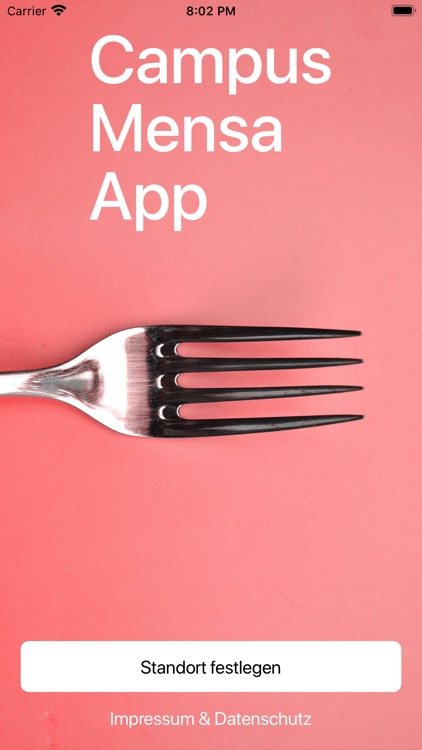 Campus Mensa App - Speiseplan