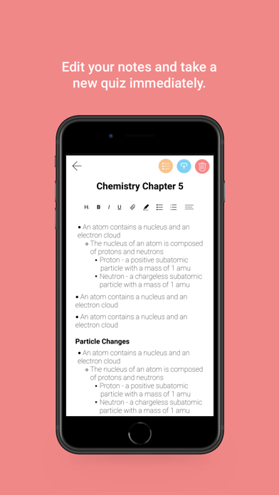 Knowt: Quizzes from your notes screenshot 2