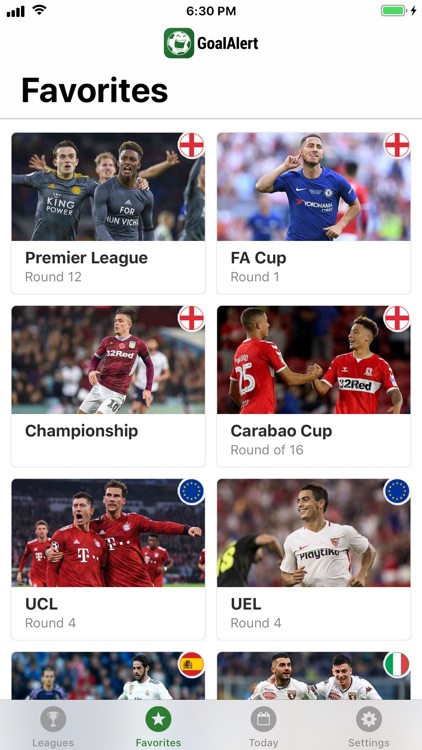 GoalAlert Football Live Scores