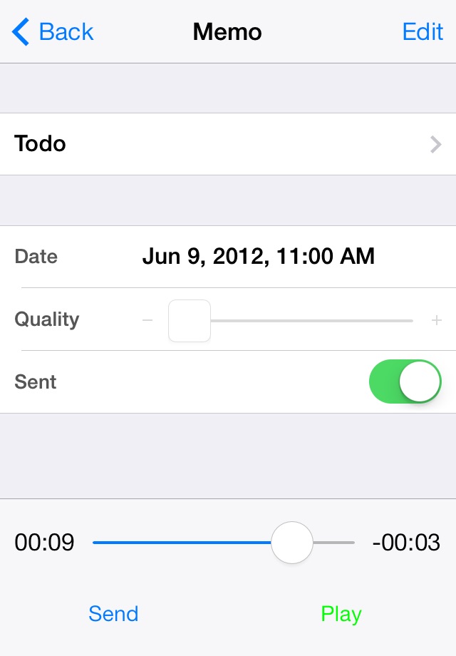 Audio Memos SE: Record Voice screenshot 3