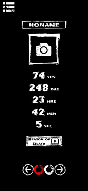 Reason of Death Countdown app