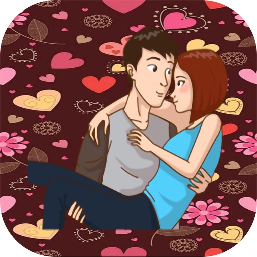 Romantic Couple Love Stickers icon