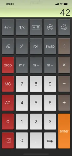 Screenshot 3 PCalc Lite iphone