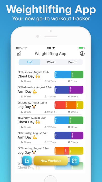 Weightlifting App screenshot-0