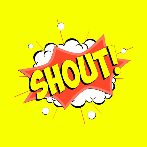 Shout! Stickers for iMessage