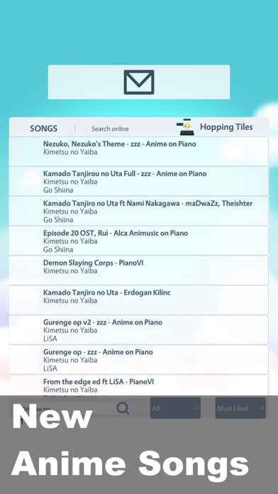 Hopping Tiles Anime piano game screenshot 3