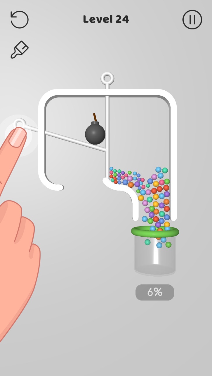 Pull the Pin Hack screenshot 5 - iOS game interface