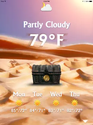 Captura de Pantalla 2 Uncharted Weather iphone