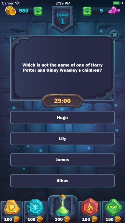 Magic Trivia Quiz Wizard Spell