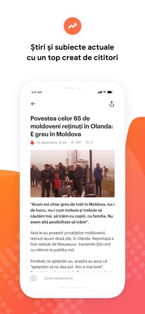 Stiri Md știri Din Moldova On The App Store
