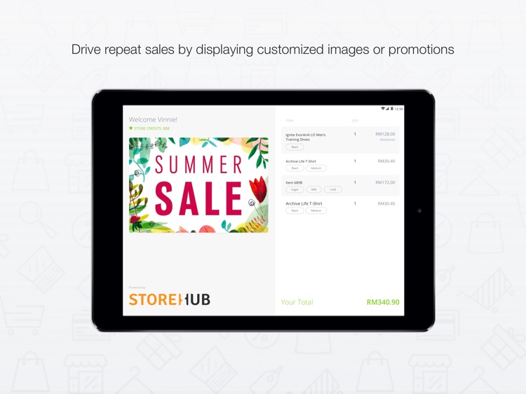 StoreHub Customer Display