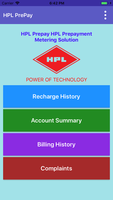 HPL Prepay screenshot 3