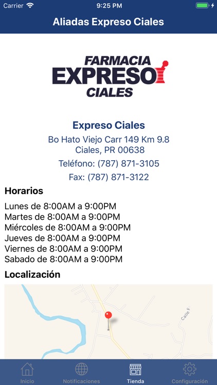 Farmacia PR Expreso Ciales