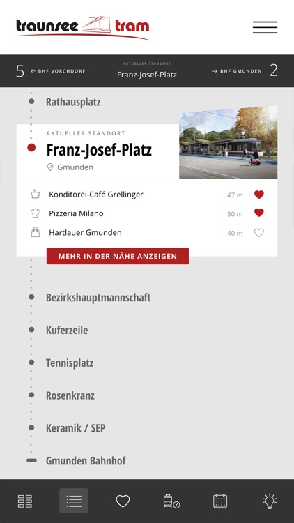 Traunseetram App