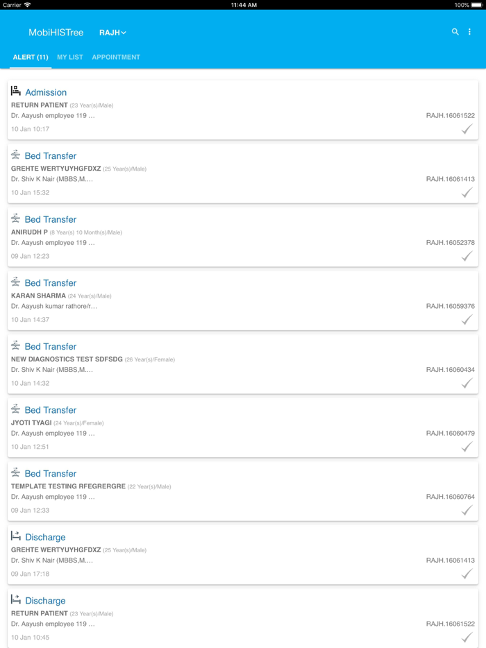 SPS Hospitals MobiHISTree