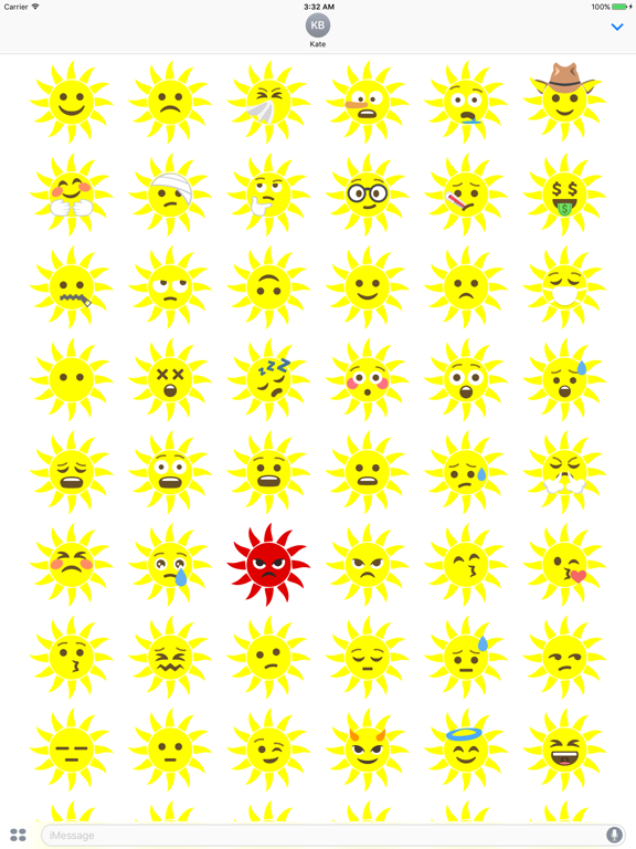 Screenshot #5 pour Sunny Stickers