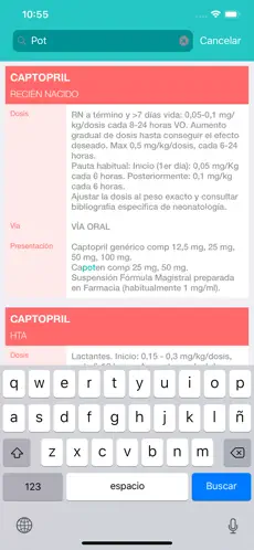 Screenshot 3 DosisPedia iphone