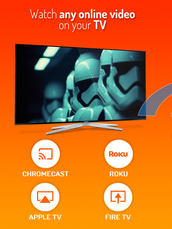 iWebTV: Cast Web Videos to TV Screenshots