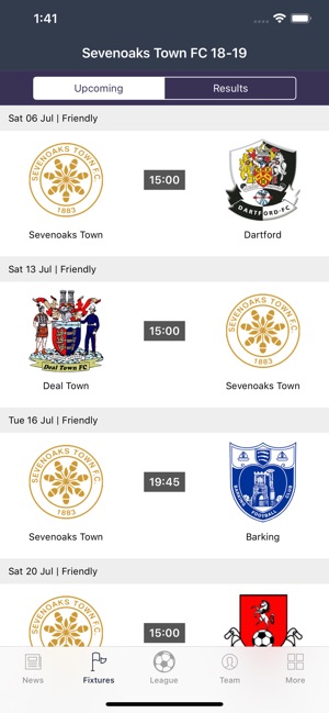 Sevenoaks Town F.C. 2019/20(圖2)-速報App