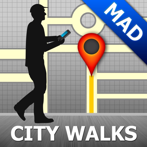 Madrid Map & Walks (F)