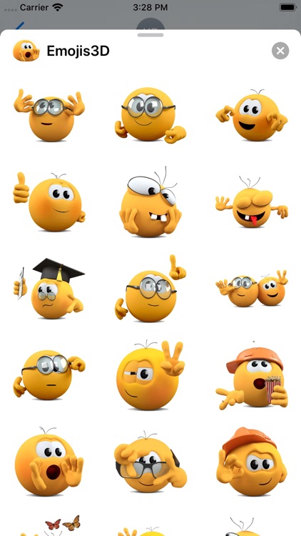 Emojis 3D Stickers