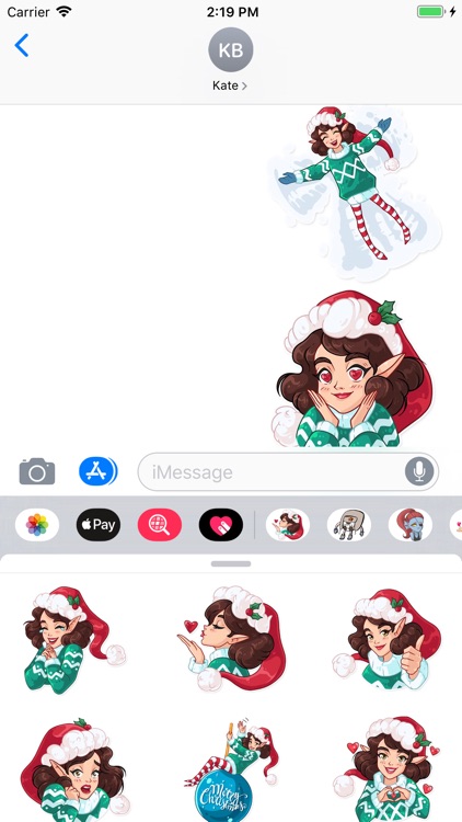 Christmas Elf Sticker Pack