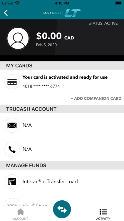 Lock Trust TruCash Wallet screenshot-4