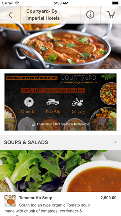Courtyard Food screenshot 3