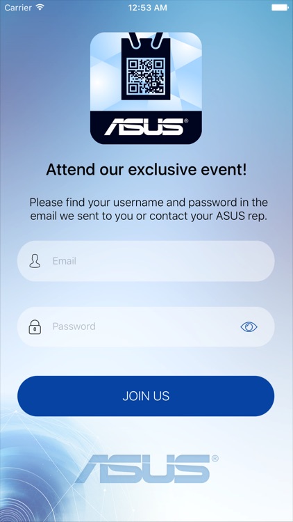 ASUS Invitation App - Event