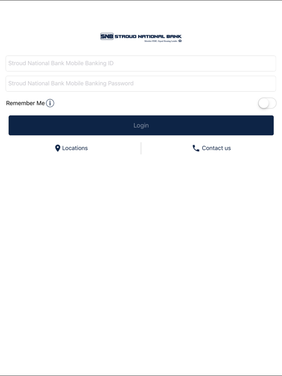 Screenshot #4 pour Stroud National Bank Mobile